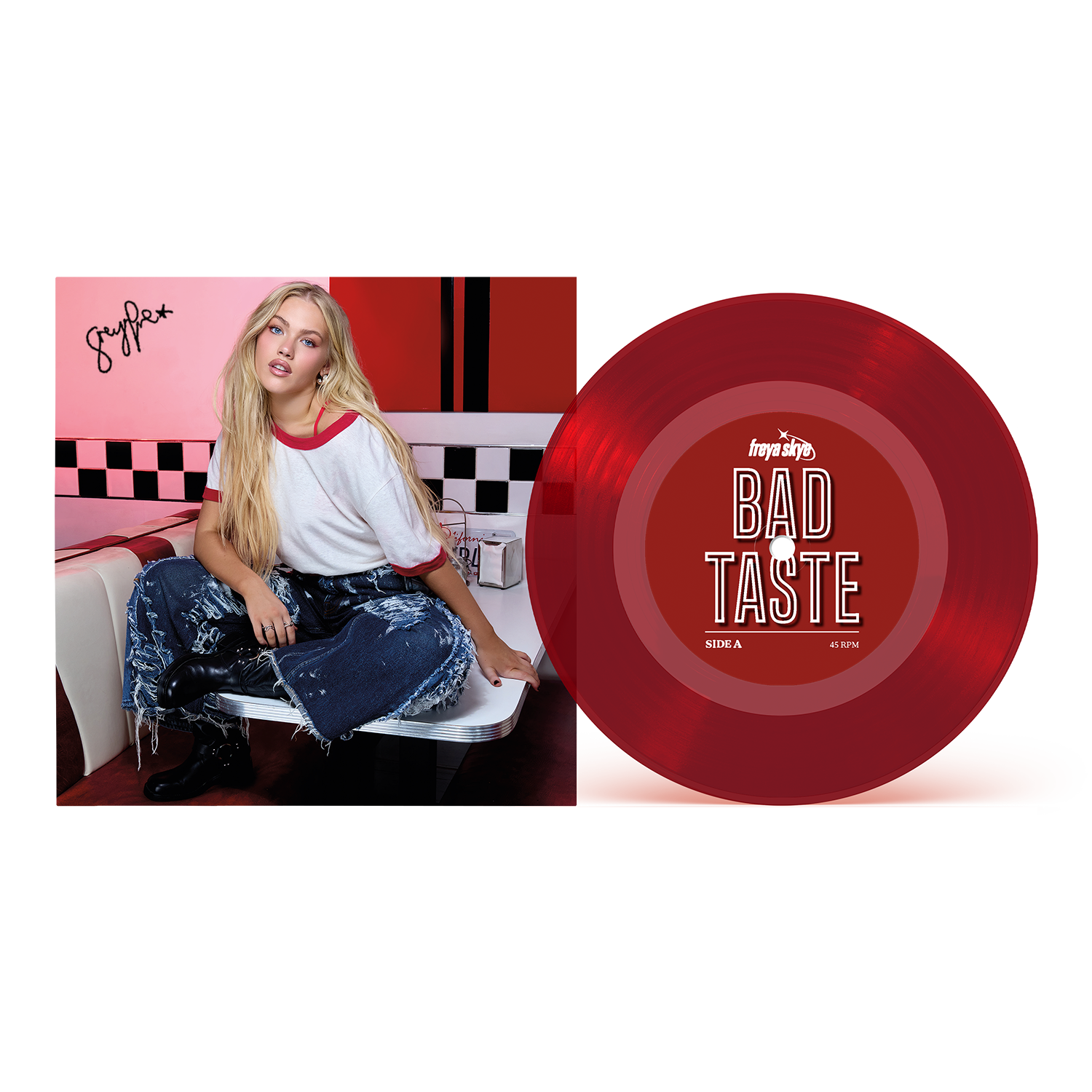 bad taste 7" Vinyl (Signed)