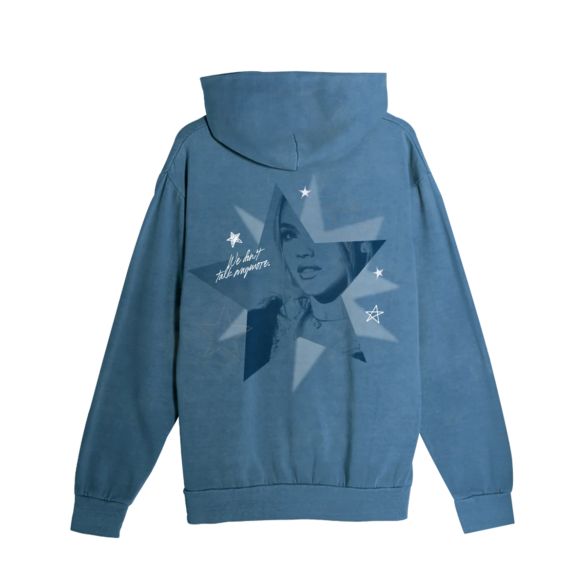 silent treatment Hoodie - Pebble Back