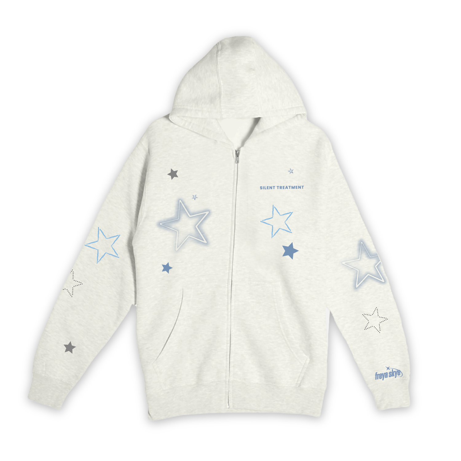 silent treatment Zip Up