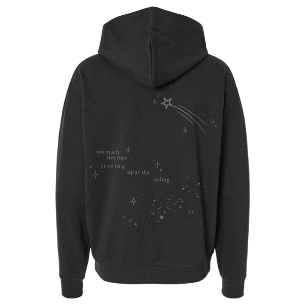 silent treatment Black Hoodie – Freya Skye