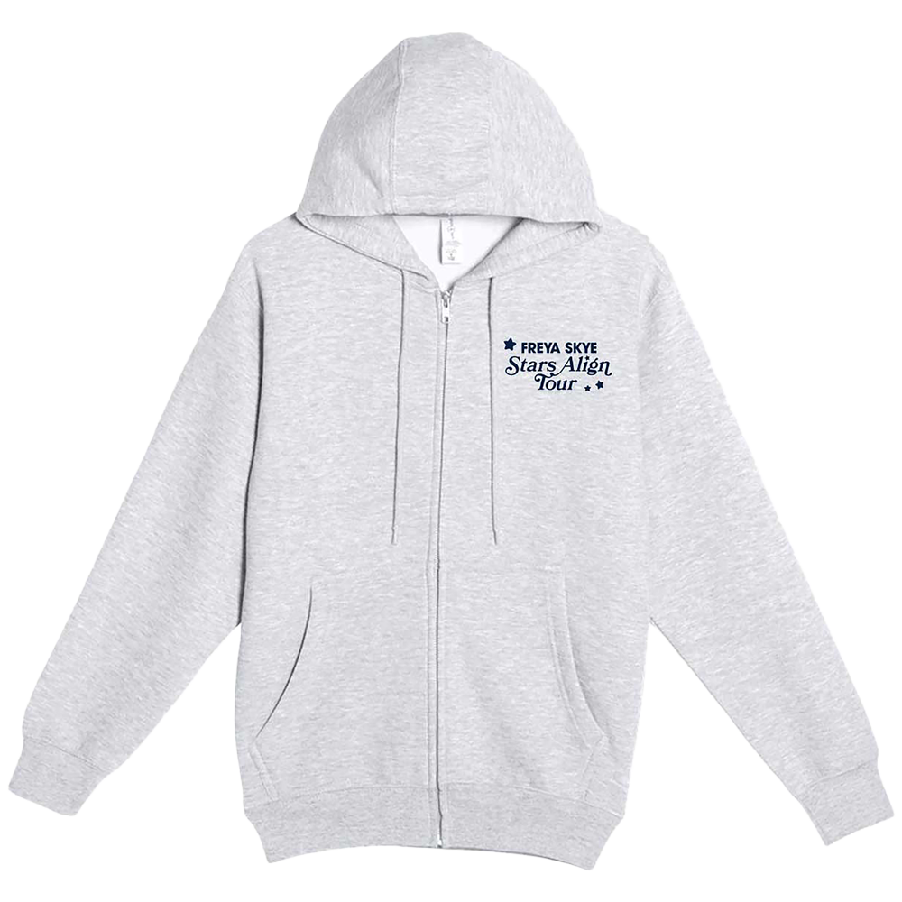 Stars Align Tour Zip Hoodie Front