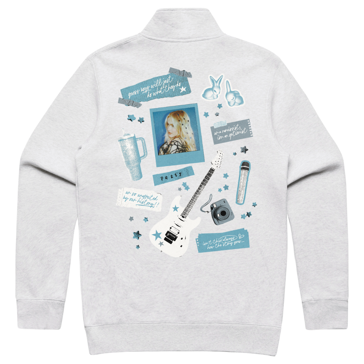 Scrapbook Quarter Zip
